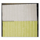 International Tray Pads Meat Tray Pads, 6 x 4.5, White/Yellow, Paper, 1,000/Carton