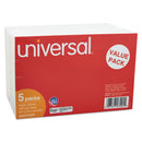 Universal Unruled Index Cards, 4 x 6, White, 500/Pack