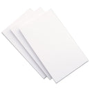 Universal Unruled Index Cards, 4 x 6, White, 500/Pack