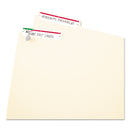Avery Printable 4" x 6" - Permanent File Folder Labels, 0.69 x 3.44, White, 7/Sheet, 36 Sheets/Pack, (5201)