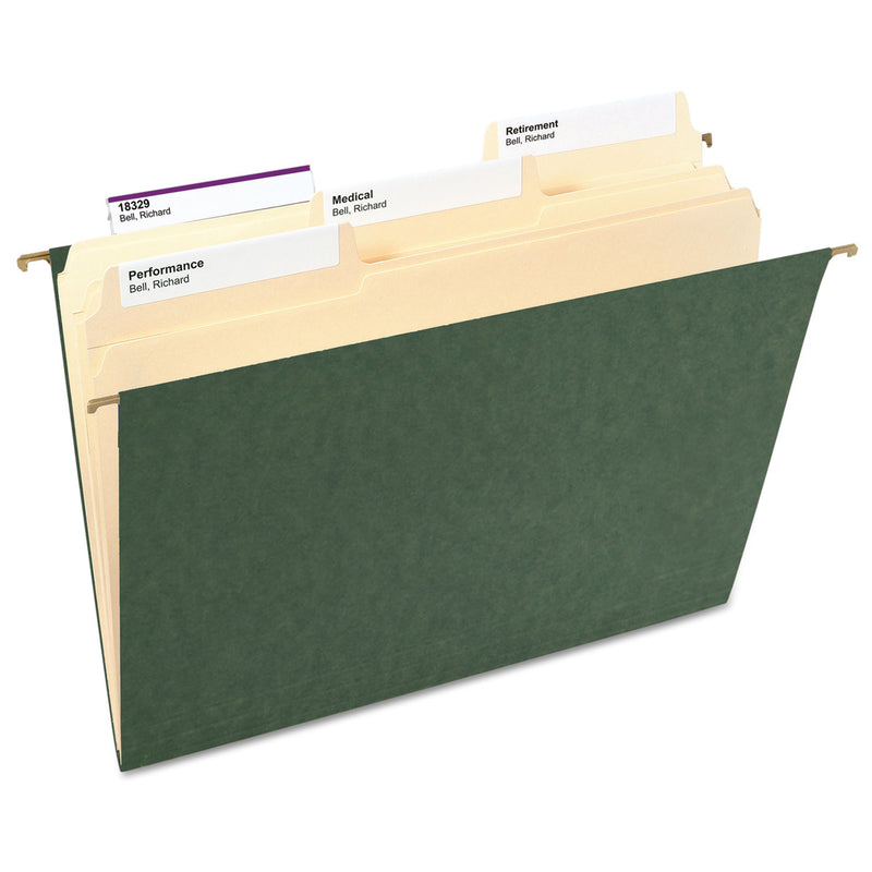 Smead Hanging Folders, Letter Size, Standard Green, 25/Box