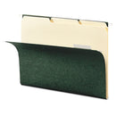 Smead Hanging Folders, Letter Size, 1/3-Cut Tabs, Standard Green, 25/Box