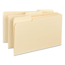 Smead Interior File Folders, 1/3-Cut Tabs: Assorted, Legal Size, 0.75" Expansion, Manila, 100/Box