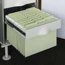 Smead Erasable FasTab Hanging Folders, Letter Size, 1/3-Cut Tabs, Moss, 20/Box