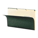 Smead Interior File Folders, 1/3-Cut Tabs: Assorted, Legal Size, 0.75" Expansion, Manila, 100/Box