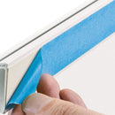 D-Line Decorative Mini Cord Cover, 60" x 1.25" x 0.5" Covers, White