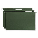 Smead Hanging Folders, Legal Size, 1/3-Cut Tabs, Standard Green, 25/Box