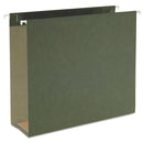 Smead Box Bottom Hanging File Folders, 3" Capacity, Letter Size, Standard Green, 25/Box