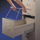 Smead Steel Hanging Folder Drawer Frame, Legal Size, 23" to 27" Long, Gray, 2/Pack