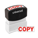 Universal Message Stamp, COPY, Pre-Inked One-Color, Red