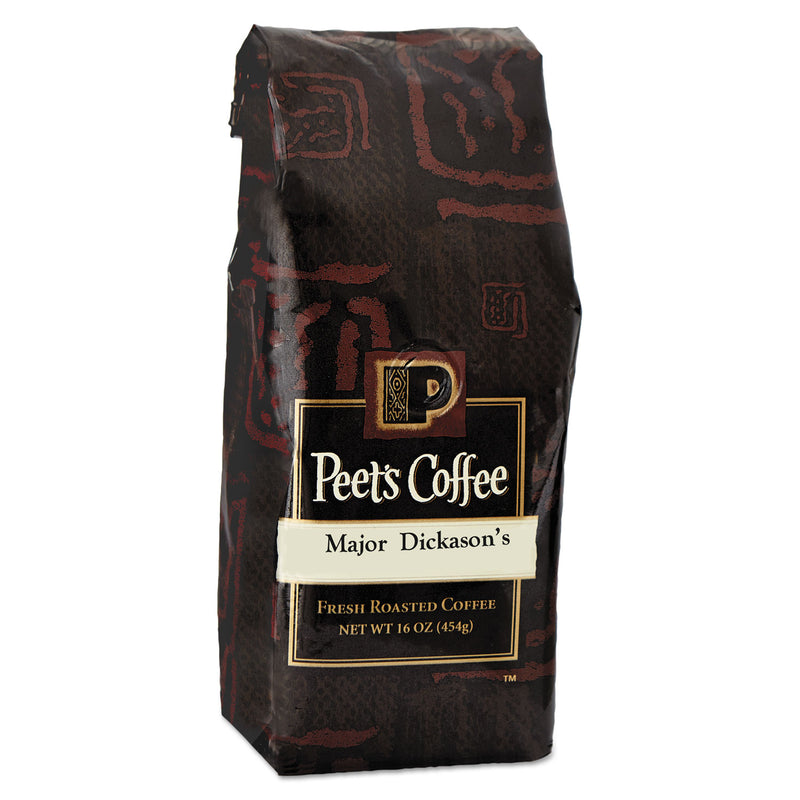 Peet's Coffee & Tea Bulk Coffee, Major Dickason's Blend, Ground, 1 lb Bag