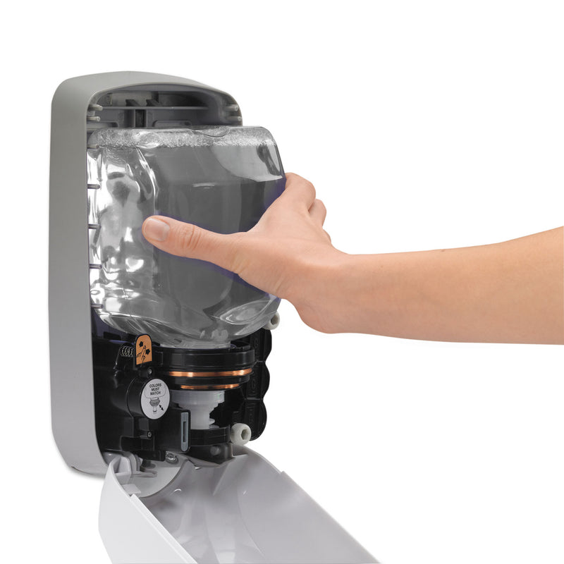 PURELL TFX Touch Free Dispenser, 1,200 mL, 6.5 x 4.5 x 10.58, Dove Gray