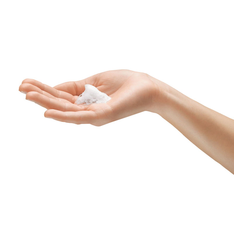 GOJO Clear and Mild Foam Handwash Refill, For ADX-12 Dispenser, Fragrance-Free, 1,250 mL Refill, 3/Carton