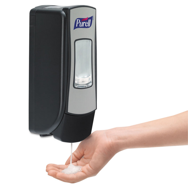 PURELL Advanced Hand Sanitizer Foam, For ADX-7 Dispensers, 700 mL Refill, Fragrance-Free, 4/Carton