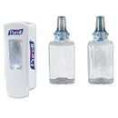 PURELL ADX-12 Dispenser, 1,200 mL, 4.5 x 4 x 11.25, White