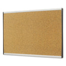 Quartet ARC Frame Cork Cubicle Board, 14 x 24, Tan, Aluminum Frame