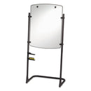 Quartet Total Erase Presentation Dry Erase Easel, 31 x 41, White, Black Steel Frame