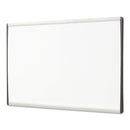 Quartet Magnetic Dry-Erase Board, Steel, 18 x 30, White Surface, Silver Aluminum Frame