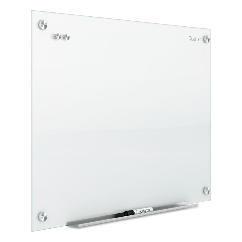 Quartet Infinity Magnetic Glass Marker Board, 36 x 24, White