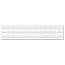 AT-A-GLANCE WallMates Self-Adhesive Dry Erase Monthly Planning Surfaces, 36 x 24, White/Gray/Orange Sheets, Undated