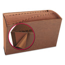 Smead TUFF Expanding Open-Top Stadium File, 31 Sections, 1/31-Cut Tabs, Legal Size, Redrope