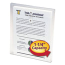 Smead Poly String and Button Interoffice Envelopes, Open-End (Vertical), 9.75 x 11.63, Clear, 5/Pack