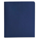 Smead 2-Pocket Folder with Tang Fastener, 0.5" Capacity, 11 x 8.5, Dark Blue, 25/Box