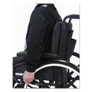 Master Caster The ComfortMakers Deluxe Seat/Back Cushion, Memory Foam, 17 x 2.75 x 17.5, Black