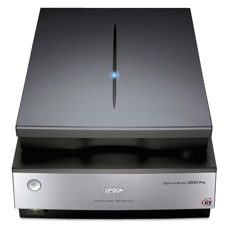 Epson Perfection V850 Pro Scanner, Scans Up to 8.5" x 11.7", 6400 dpi Optical Resolution