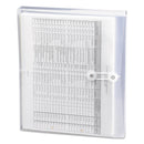 Smead Poly String and Button Interoffice Envelopes, Open-Side (Horizontal), 9.75 x 11.63, Clear, 5/Pack