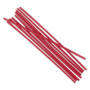 Boardwalk Single-Tube Stir-Straws,5.25", Polypropylene, Red, 1,000/Pack, 10 Packs/Carton