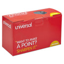 Universal Electric Pencil Sharpener, AC-Powered, 3.13 x 5.75 x 4, Black
