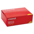 Universal #2 Woodcase Pencil, HB (#2), Black Lead, Yellow Barrel, 144/Box