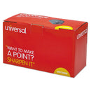 Universal Electric Pencil Sharpener, AC-Powered, 3.13 x 5.75 x 4, Black