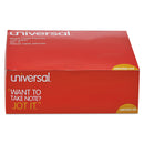 Universal #2 Woodcase Pencil, HB (#2), Black Lead, Yellow Barrel, 144/Box