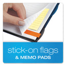 Ampad Versa Crossover Notebook, 3 Subject, Wide/Legal Rule, Navy Cover, 11 x 8.5, 60 Sheets