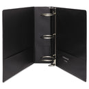 Universal Economy Non-View Round Ring Binder, 3 Rings, 3" Capacity, 11 x 8.5, Royal Blue
