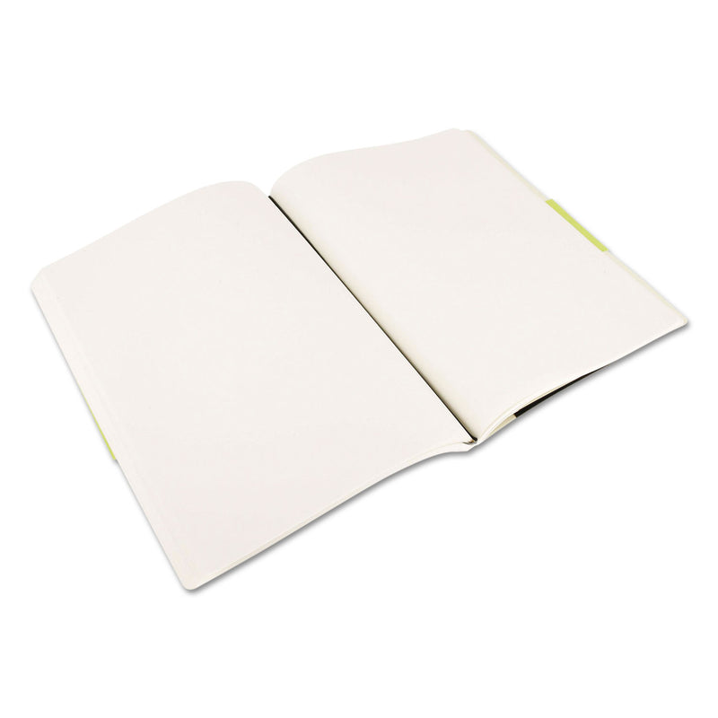 Moleskine Classic Softcover Notebook, 1 Subject, Unruled, Black Cover, 10 x 7.5, 192 Sheets