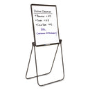Quartet Ultima Presentation Easel, 27 x 34, White Surface, Black Frame