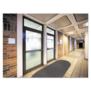 Guardian EcoGuard Diamond Floor Mat, Double Fan, 48 x 96, Charcoal