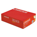 Universal Double-Ply Top Tab Manila File Folders, 1/2-Cut Tabs: Assorted, Letter Size, 0.75" Expansion, Manila, 100/Box