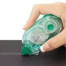 Tombow MONO Removable Adhesive Refill, 0.33" x 39.33 ft, Dries Light Green