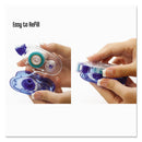 Tombow Permanent Adhesive Refill, 0.33" x 39.33 ft, Dries White, 3/Pack