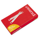 Universal Two-Piece Two-Prong Paper Fastener Base and Compressor Sets, 1" Capacity, 2.75" Center to Center, Silver, 50/Box