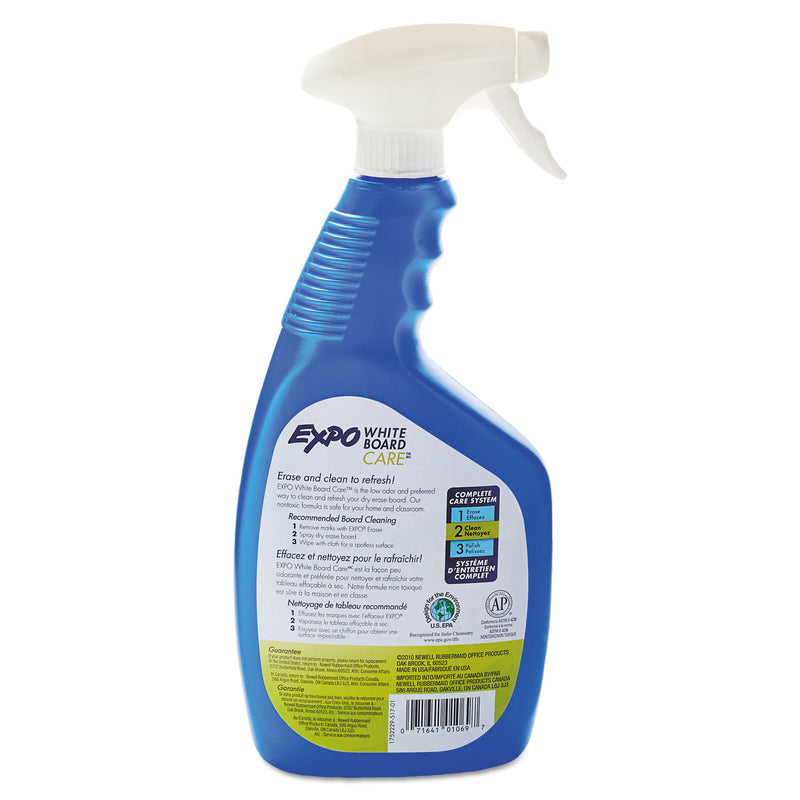 EXPO White Board CARE Dry Erase Surface Cleaner, 22 oz Spray Bottle