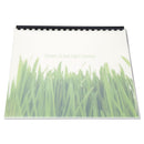 GBC 100% Recycled Poly Binding Cover, Frost, 11 x 8.5, Unpunched, 25/Pack