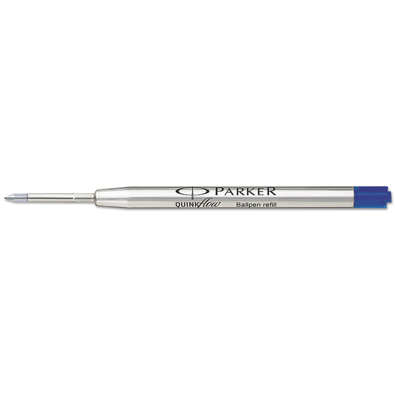 Parker Refill for Parker Ballpoint Pens, Medium Conical Tip, Blue Ink