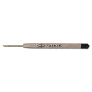 Parker Refill for Parker Ballpoint Pens, Medium Conical Tip, Black Ink