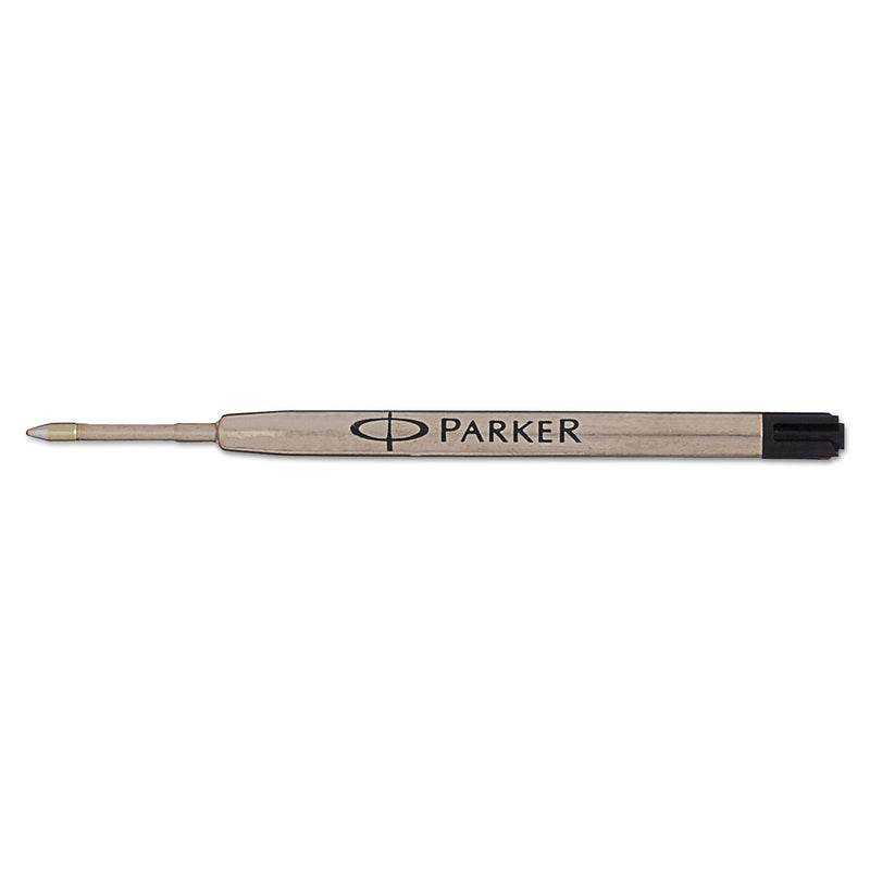Parker Refill for Parker Ballpoint Pens, Medium Conical Tip, Black Ink