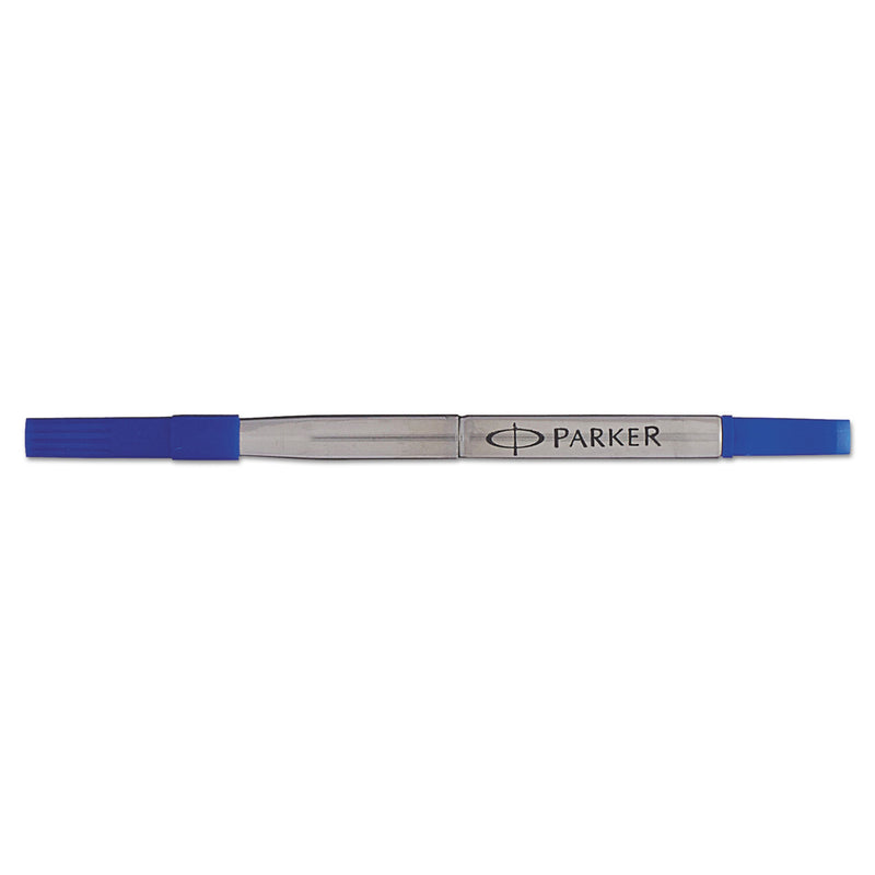 Parker Refill for Parker Roller Ball Pens, Fine Conical Tip, Blue Ink